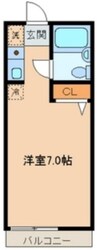 ソリテア東小金井の物件間取画像